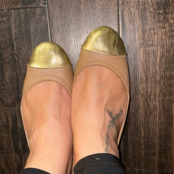 Sam Edelman leather ballet flats size 5.5 ladies - Picture 2 of 4